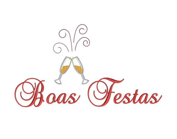 Matriz de Bordado Boas Festas 02