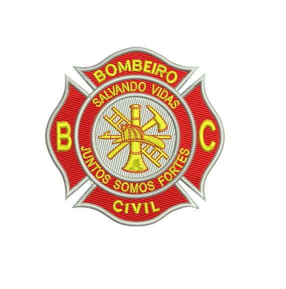 Matriz de Bordado Bombeiro 05