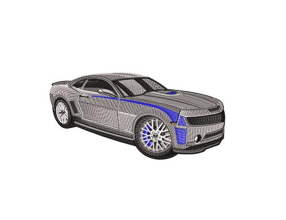 Matriz de Bordado Camaro Hennessy Ls9