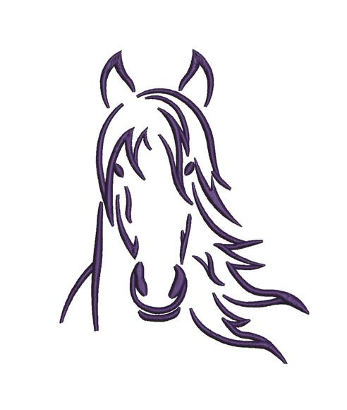 Matriz de Bordado Cavalo_05
