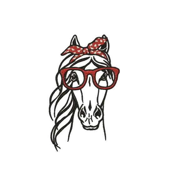 Matriz de bordado Cavalo_10