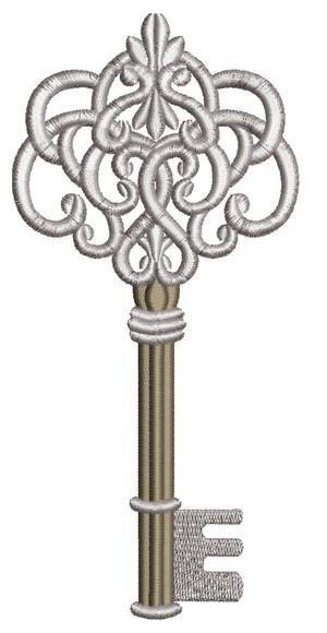 Matriz de Bordado Chave