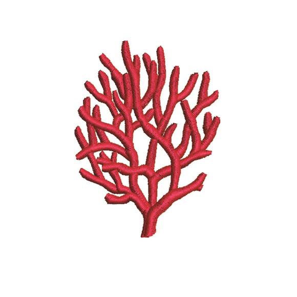 Matriz de Bordado Coral 01
