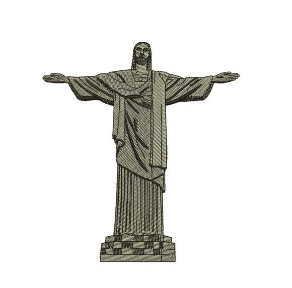 Matriz de Bordado Cristo Redentor