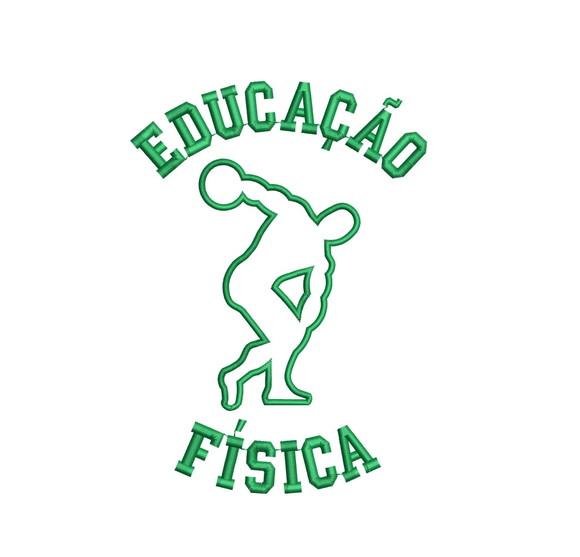 Matriz de Bordado Educação Fisica 05