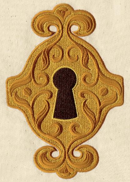 Matriz de Bordado Fechadura
