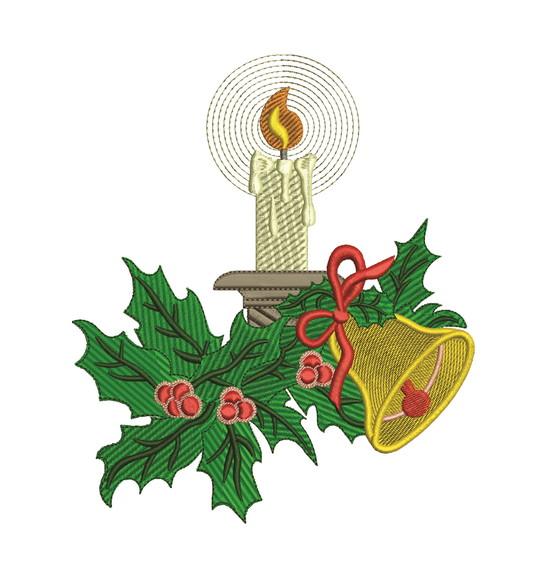 Matriz de Bordado Feliz Natal 07
