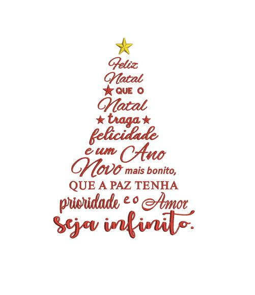 Matriz de Bordado Feliz Natal 05