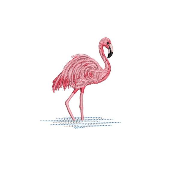 Matriz de Bordado Flamingo 01