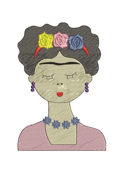 Matriz De Bordado Frida_12