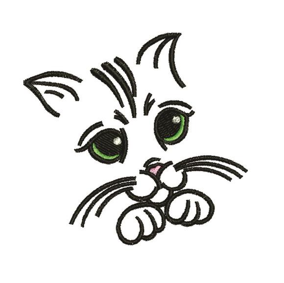 Matriz de Bordado Gatinho