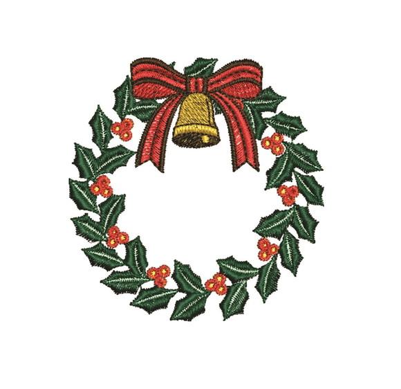 Matriz de Bordado Guirlanda de Natal