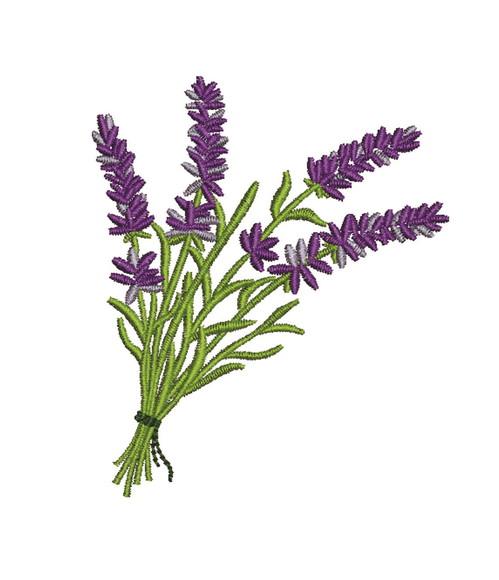 Matriz de Bordado Lavanda 02