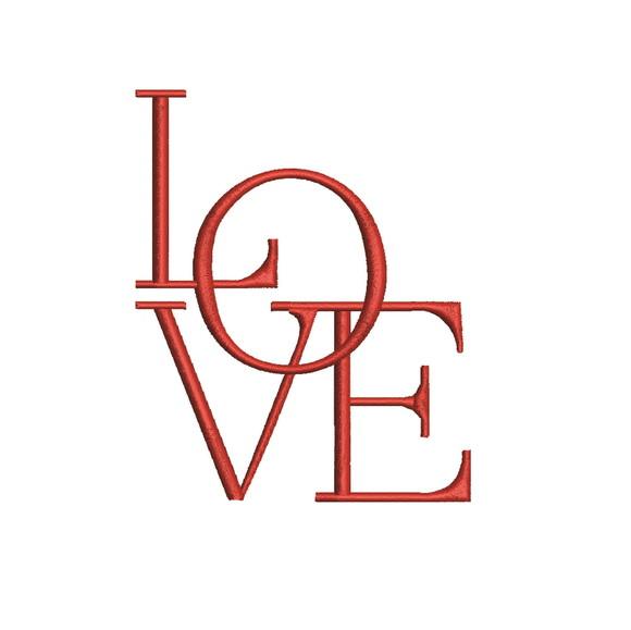 Matriz de Bordado Love 08