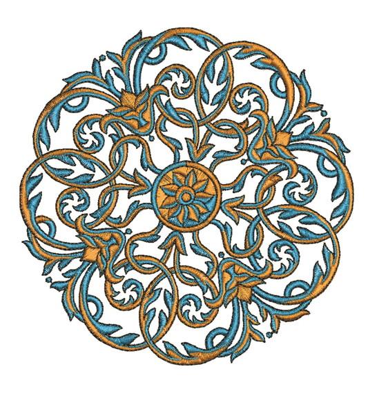 Matriz de Bordado Mandala 01