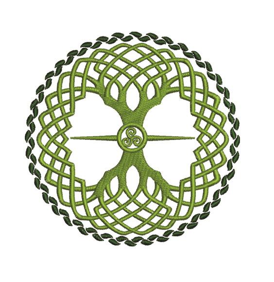 Matriz de Bordado Mandala 02 Arvore