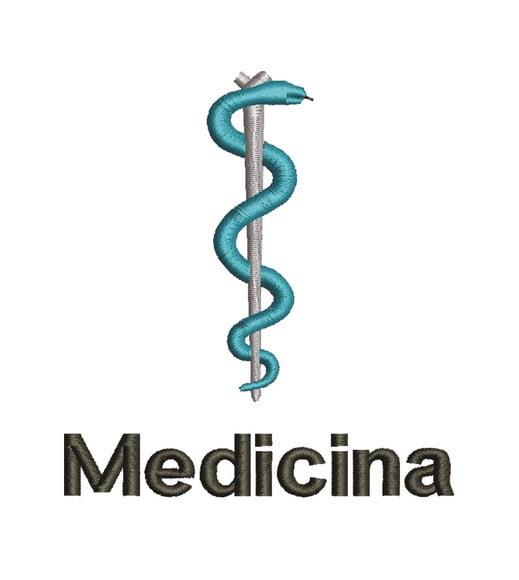 Matriz de Bordado Medicina 01