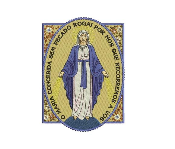 Matriz de Bordado Maria Concebida