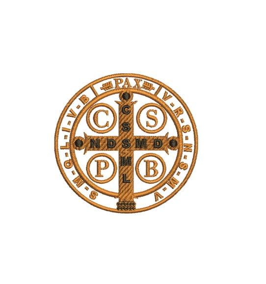 Matriz de Bordado Medalha de São Bento