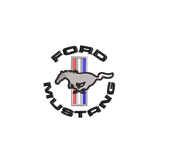 Matriz de Bordado Mustang 02