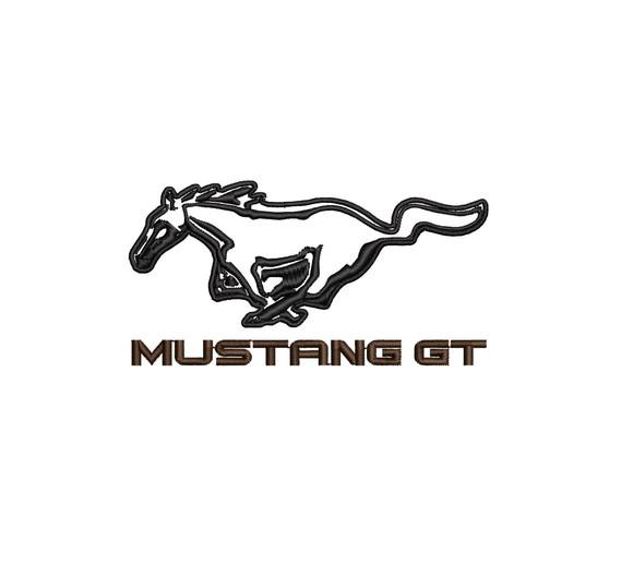 Matriz de Bordado Mustang 01