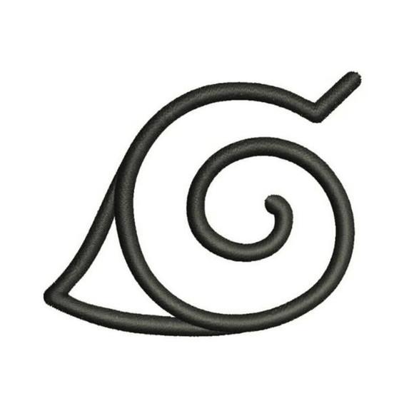 Matriz de Bordado Naruto Konoha