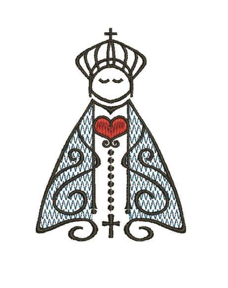 Matriz de Bordado Nossa Senhora Aparecida 03