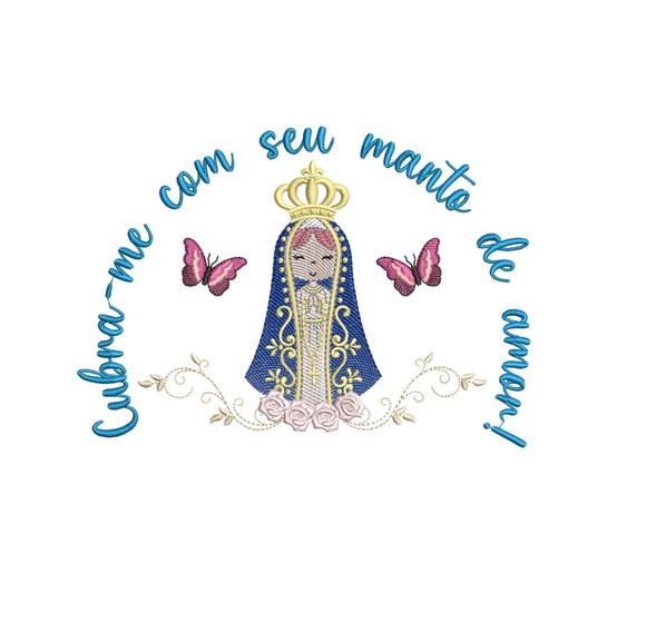 Matriz de Bordado Nossa Senhora Aparecida Cubra-me