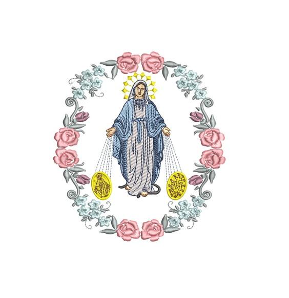 Matriz de Bordado Nossa Senhora das Graças 03