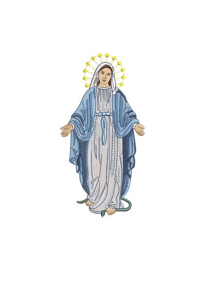 Matriz de Bordado Nossa Senhora das Graças 04