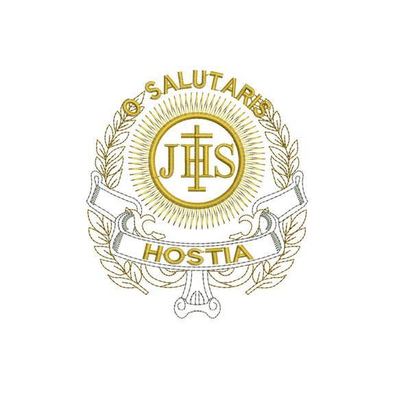 Matriz de Bordado o Salutaris Hostia