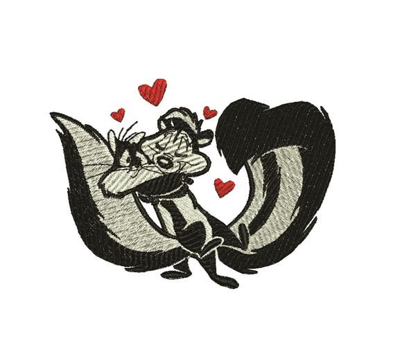 Matriz de Bordado Pepé Le Pew