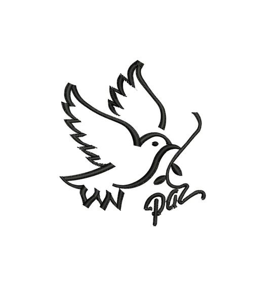 Matriz de Bordado Pomba Paz