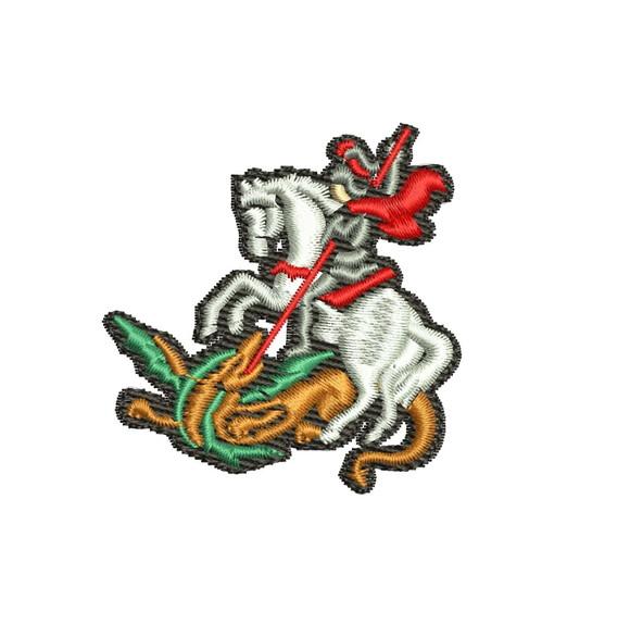 Matriz de Bordado São Jorge 02