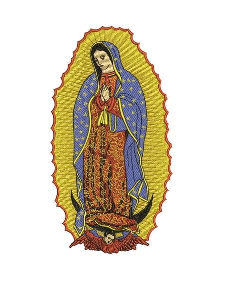 Matriz de Bordado Virgem de Guadalupe 01