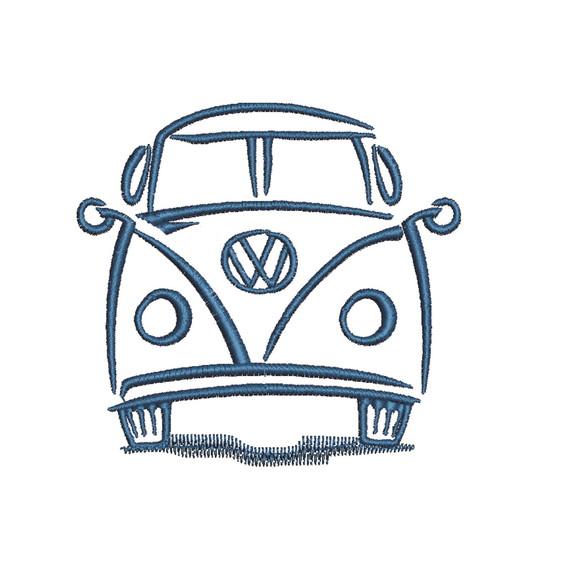 Matriz de Bordado Vw Kombi 01