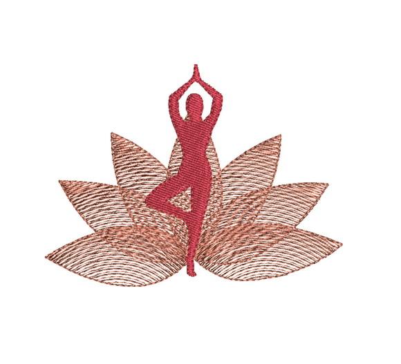 Matriz de Bordado Yoga 01