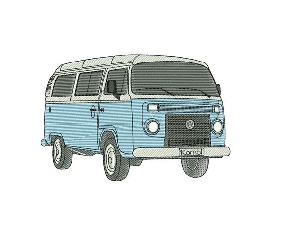 Matriz de Bordado VW Kombi 02