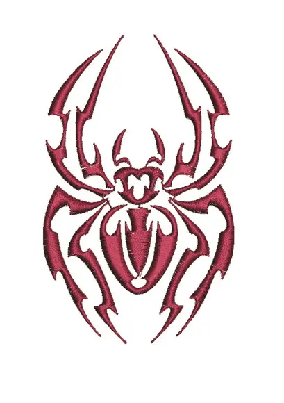 Matriz de Bordado Aranha 01