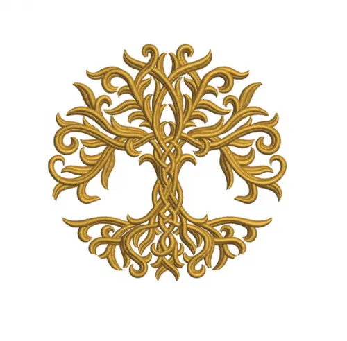 Matriz de Bordado Arvore da Vida