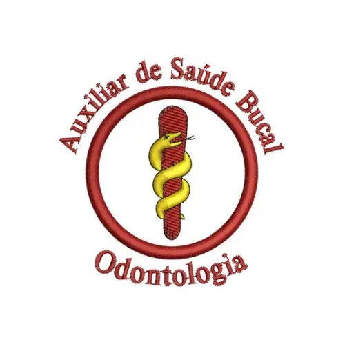 Matriz de Bordado Auxiliar de Saúde Bucal