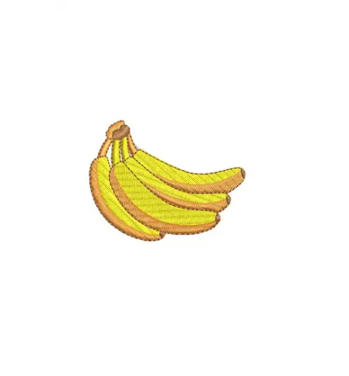 Matriz de Bordado Bananas 02