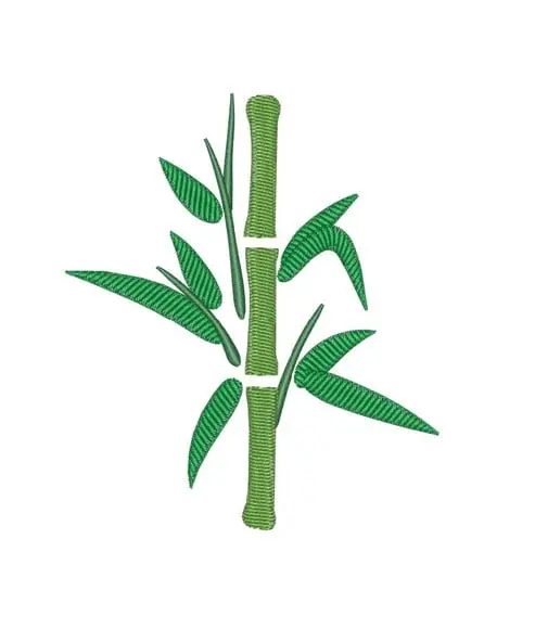 Matriz De Bordado Bambu