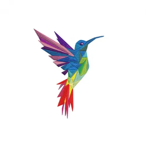 Matriz de Bordado Beija Flor 01