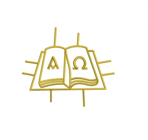 Matriz de Bordado Biblia Alfa Omega