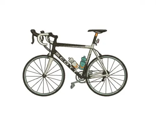 Matriz de bordado Bicicleta 09
