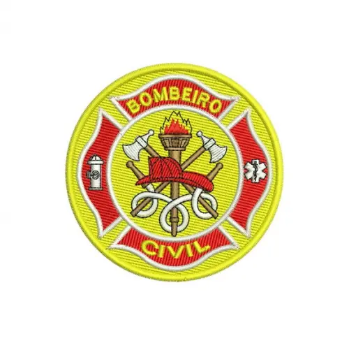 Matriz de Bordado Bombeiro 08