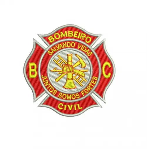 Matriz de Bordado Bombeiro 05