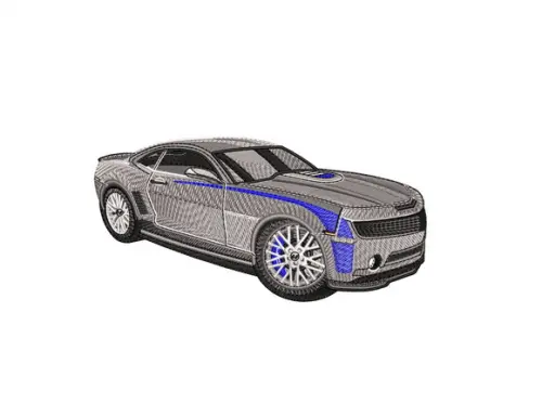 Matriz de Bordado Camaro Hennessy Ls9