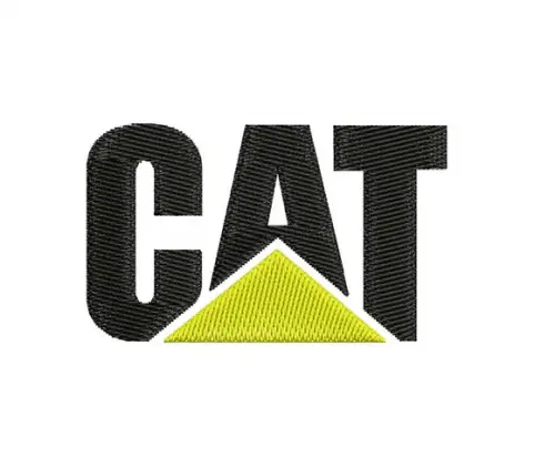 Matriz de Bordado Cat Caterpillar 01